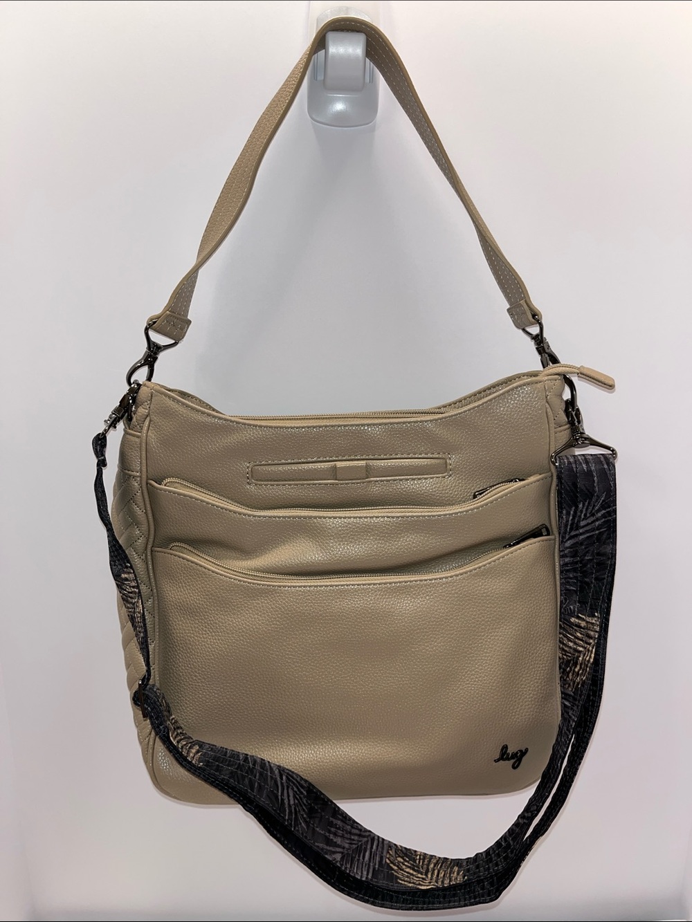 LUG - Cable Car Classic VL Crossbody/Shoulder Bag in Sand